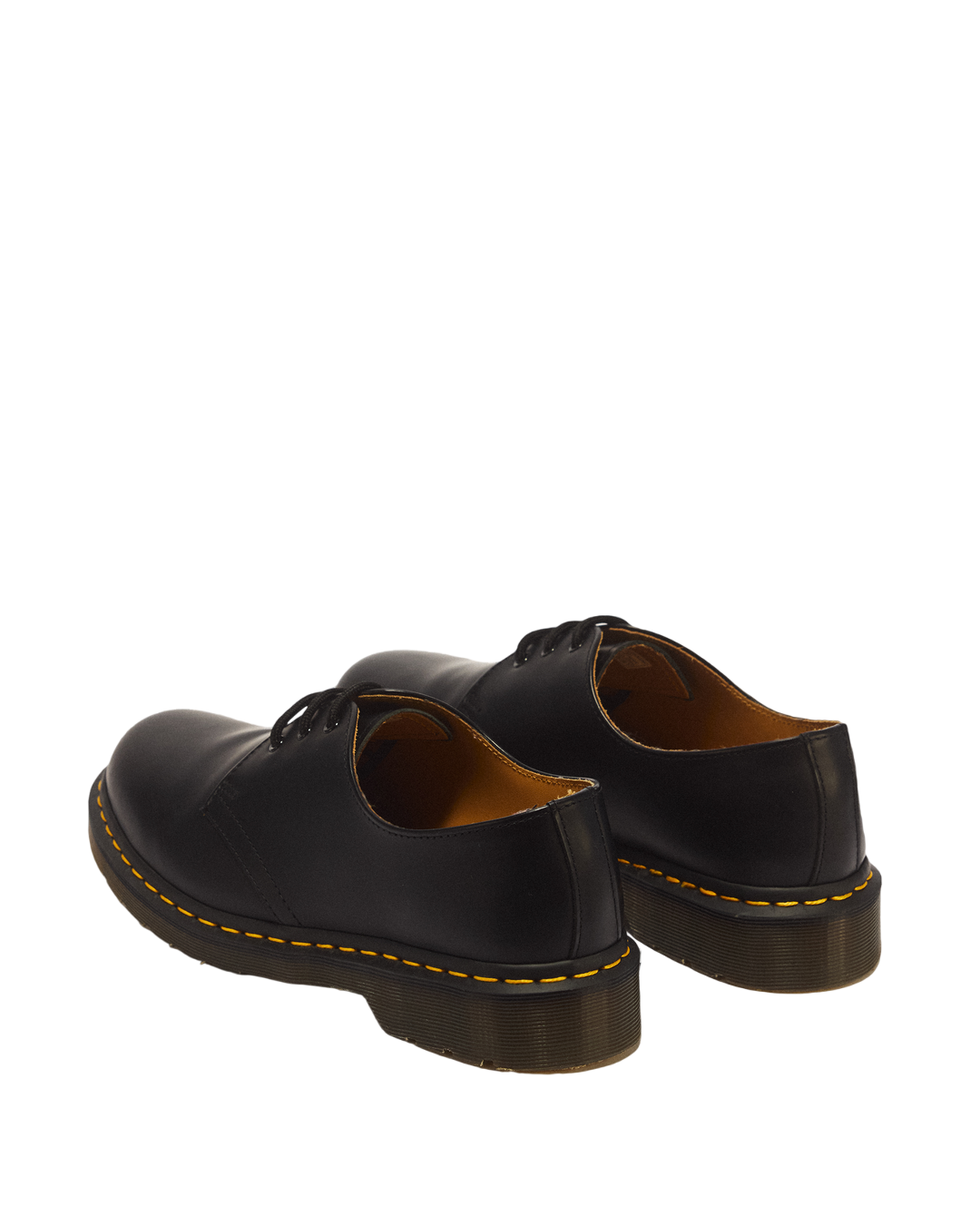 Dr. Martens 1461 Smooth Leather Oxford Shoes in Black - back view pair
