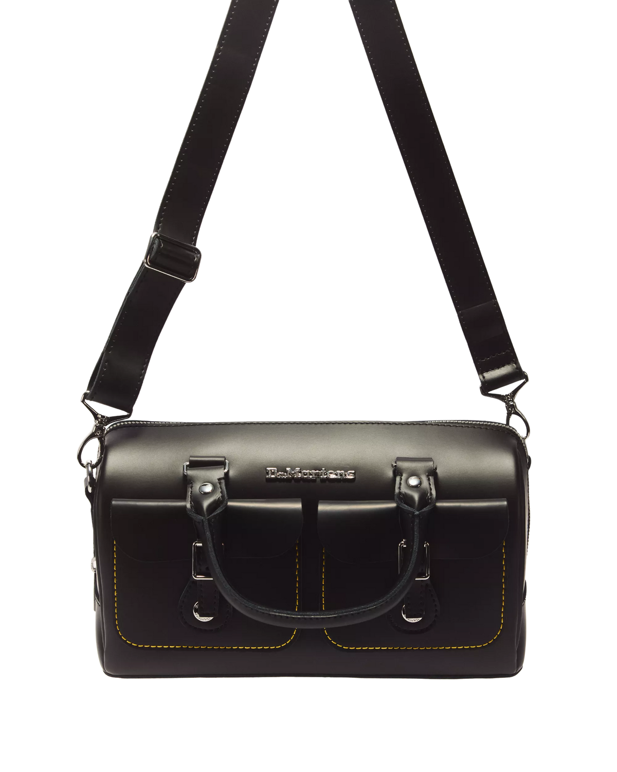 Dr. Martens Kiev Leather Top Handle Bag Black