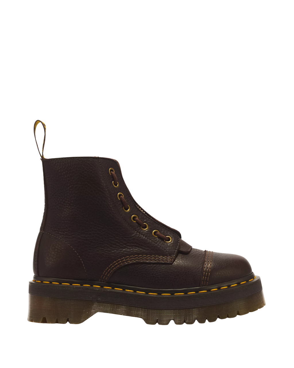 Dr. Martens Sinclair Ambassador Leather Dark Brown