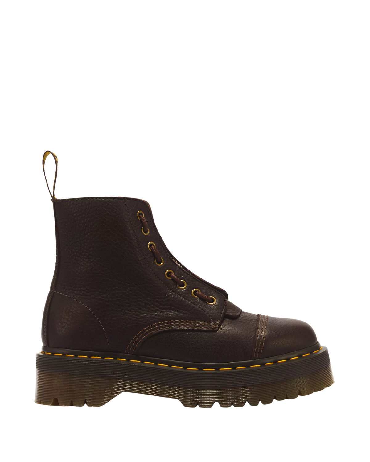 Dr. Martens Sinclair Ambassador Leather Dark Brown