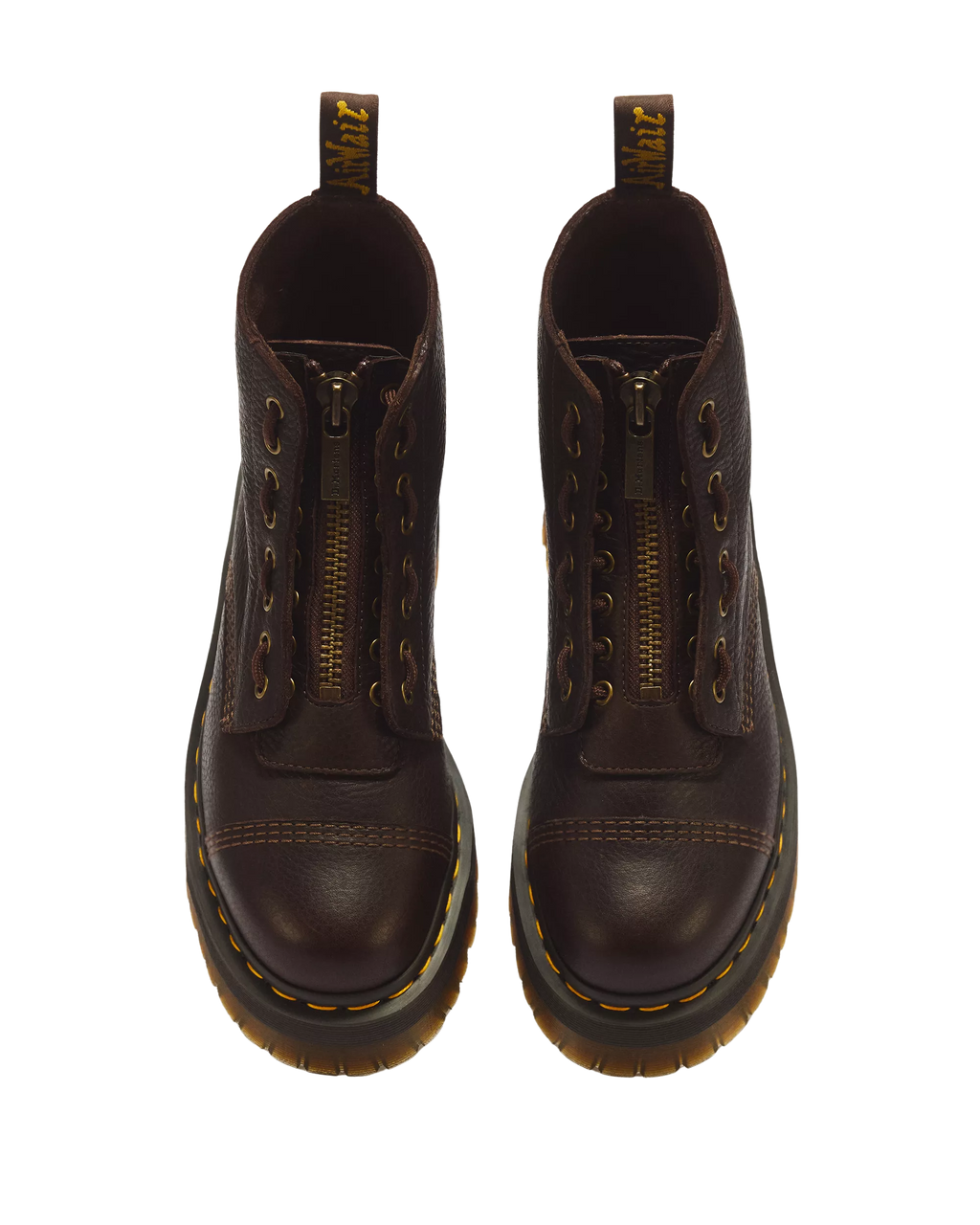 Dr. Martens Sinclair Ambassador Leather Dark Brown