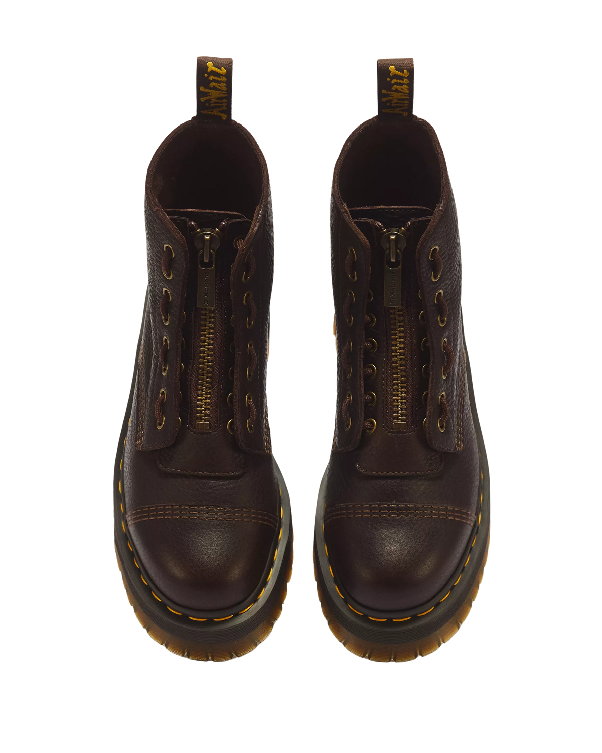 Dr. Martens Sinclair Ambassador Leather Dark Brown