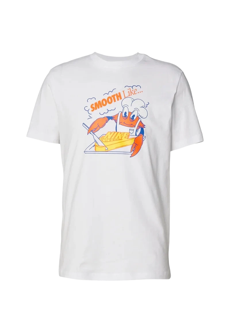 Nike Smooth Like White Graphic T- shirt