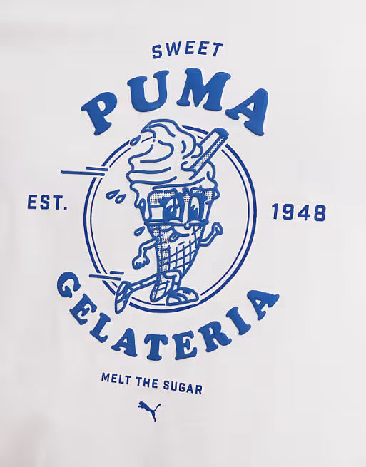 Puma Gelateria T- Shirt White