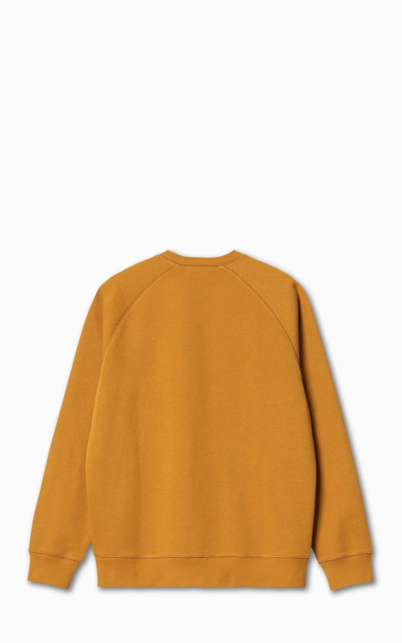 Carhartt WIP Chase Sweat Buckthorn - back view