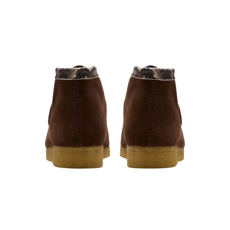 Clarks Wallabee Boat Brown/snake