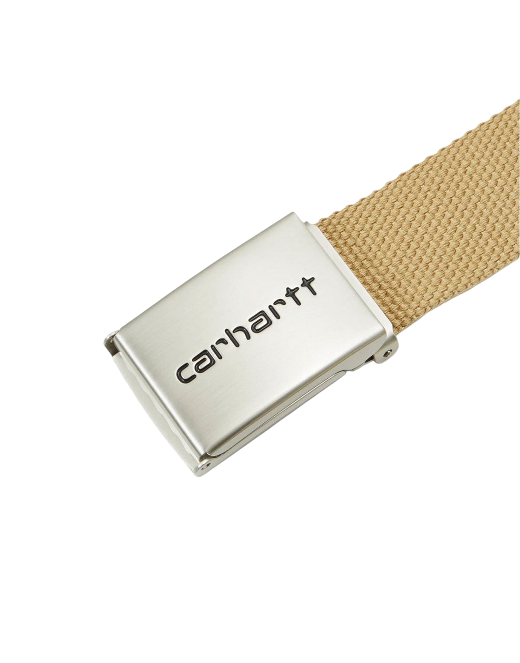 Carhartt WIP Clip Belt Chrome Beige