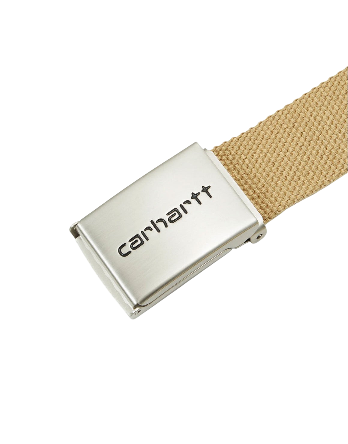 Carhartt WIP Clip Belt Chrome Beige