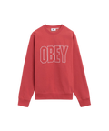 Obey Crew Sweatshirt Red