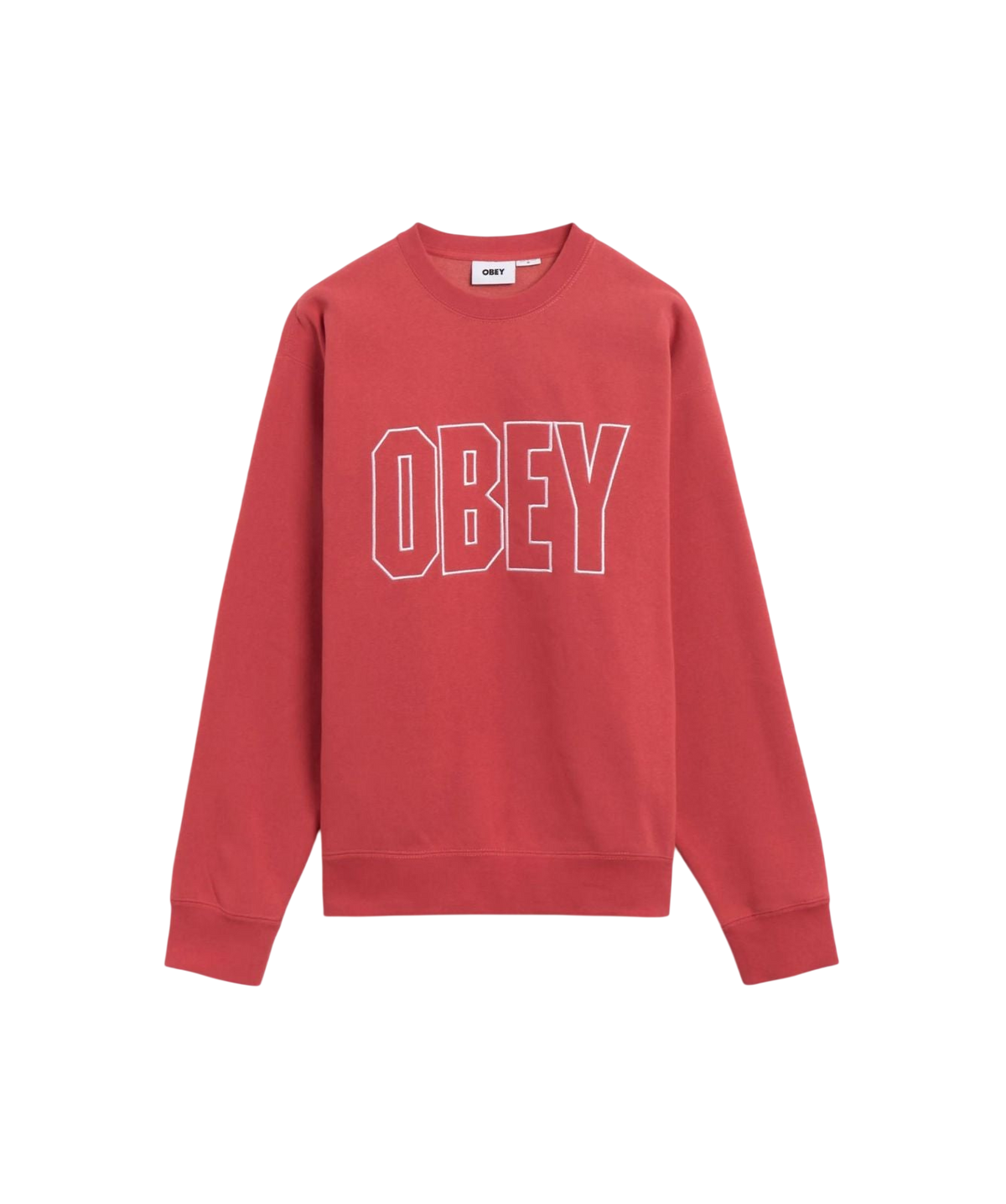 Obey Crew Sweatshirt Red