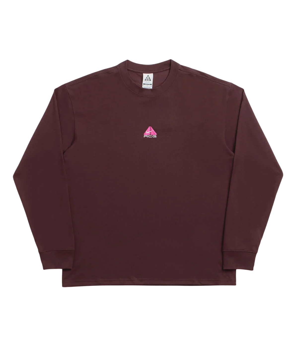 Nike ACG Lungs Long Sleeve T-Shirt Burgundy