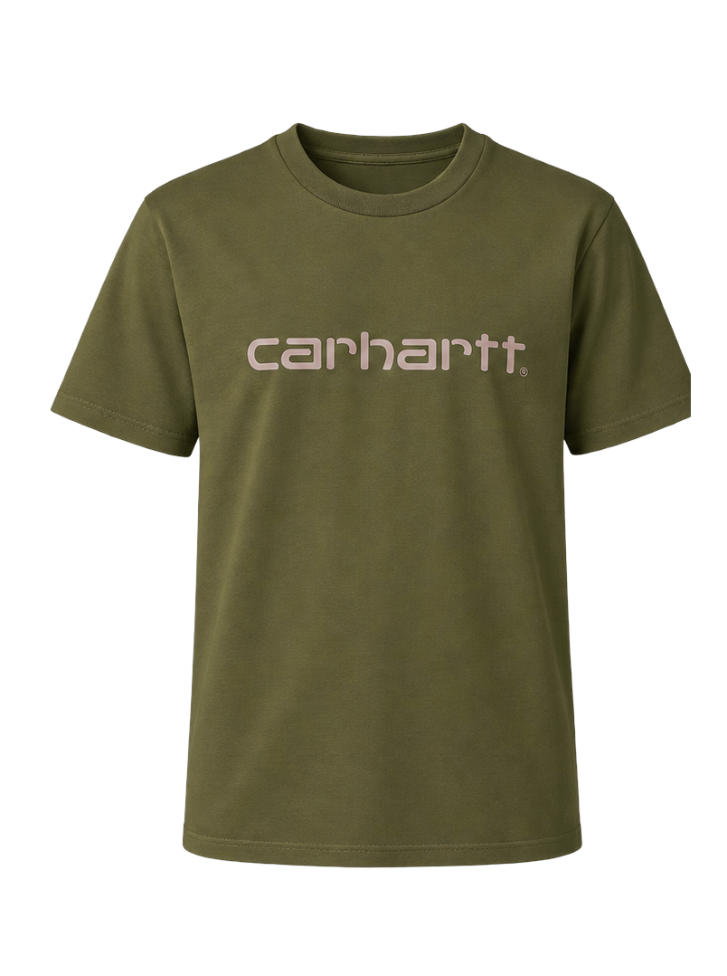 Carhartt WIP Script T Shirt Green