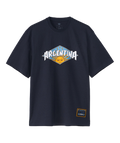 Adidas Thrasher x AFA Argentina T-Shirt In Navy - remove_bg