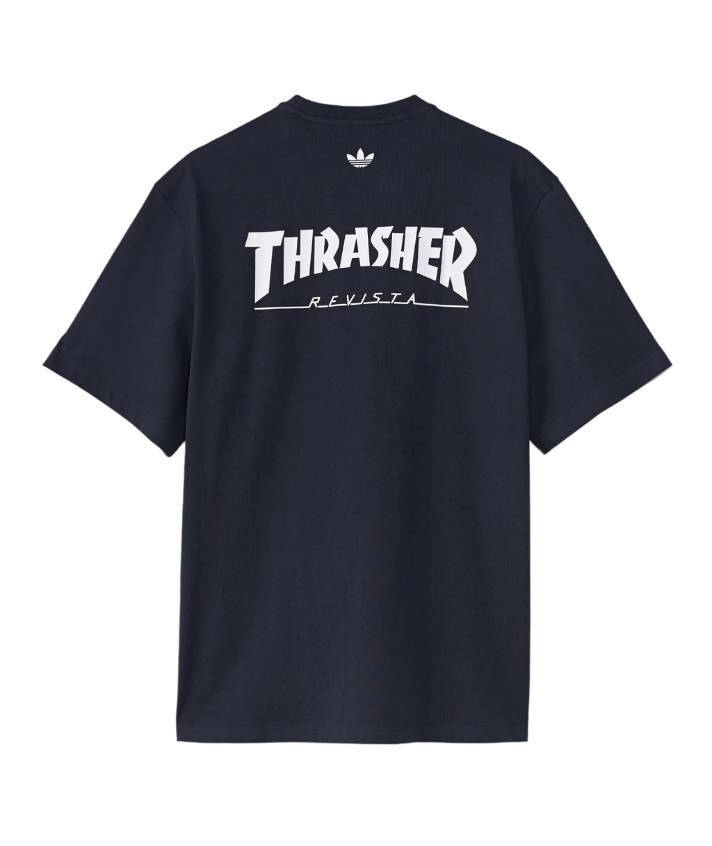 Adidas Thrasher x AFA Argentina T-Shirt In Navy - remove_bg
