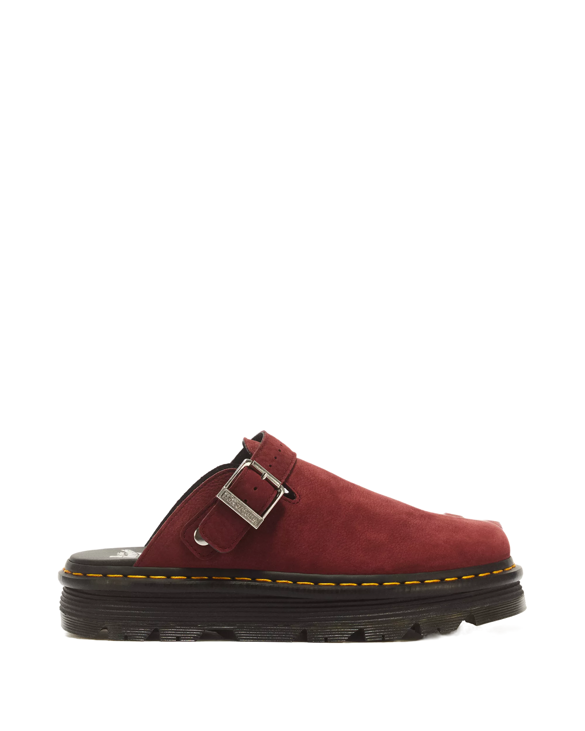 Dr. Martens Zebzag Mule Cherry Red - remove_bg