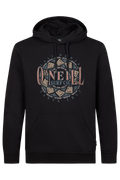 O'Neill Front Print Hoodie Black - remove_bg