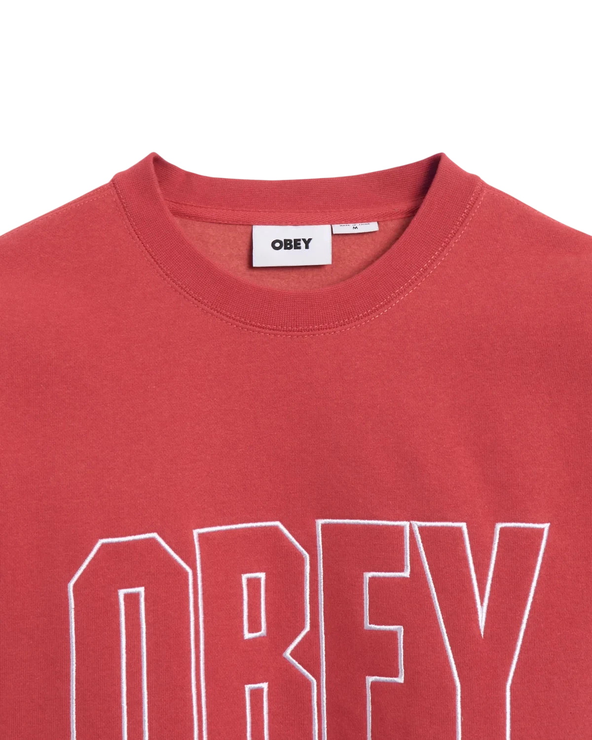 Obey Crew Sweatshirt Red