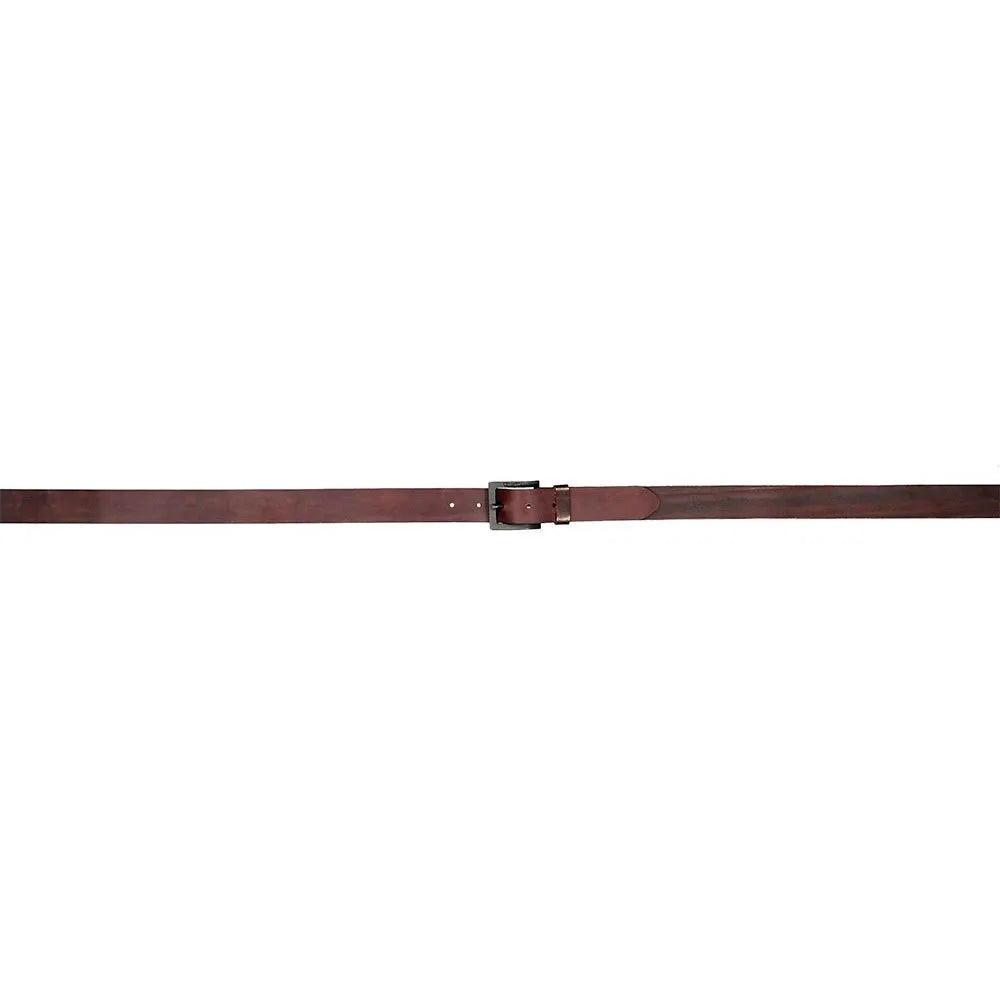 Wrangler Kabel Buckle Belt Brown - full length